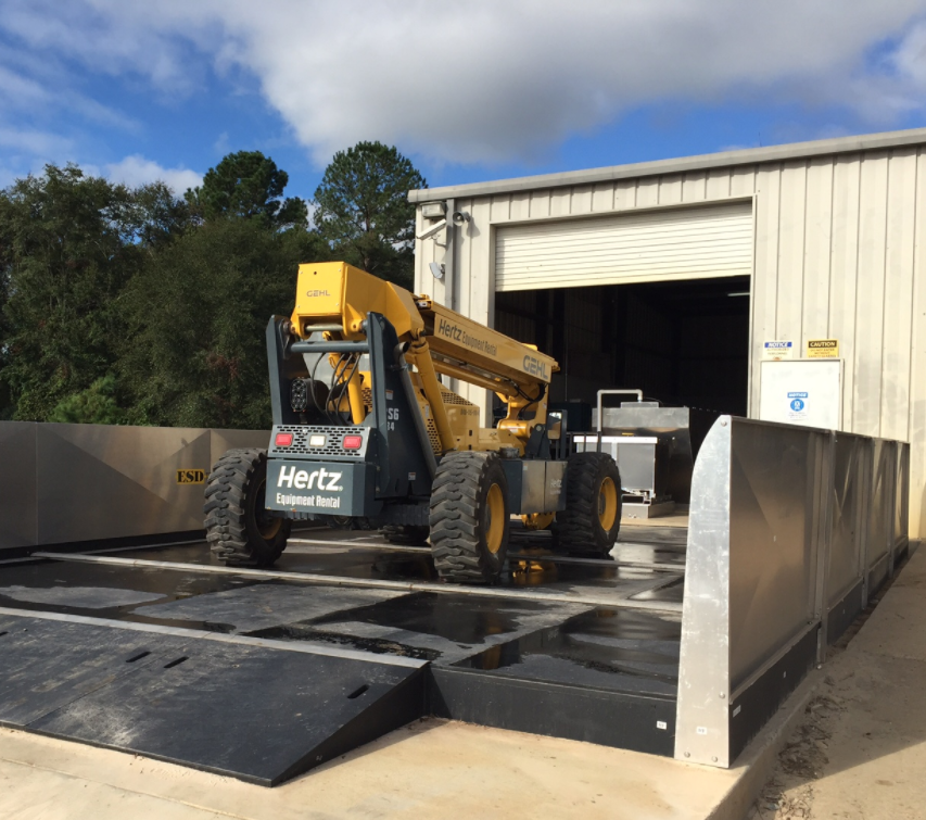 Portable Wash Pads  Above Ground Water Recycling Systems