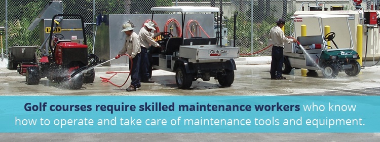 skilled maintenance workers