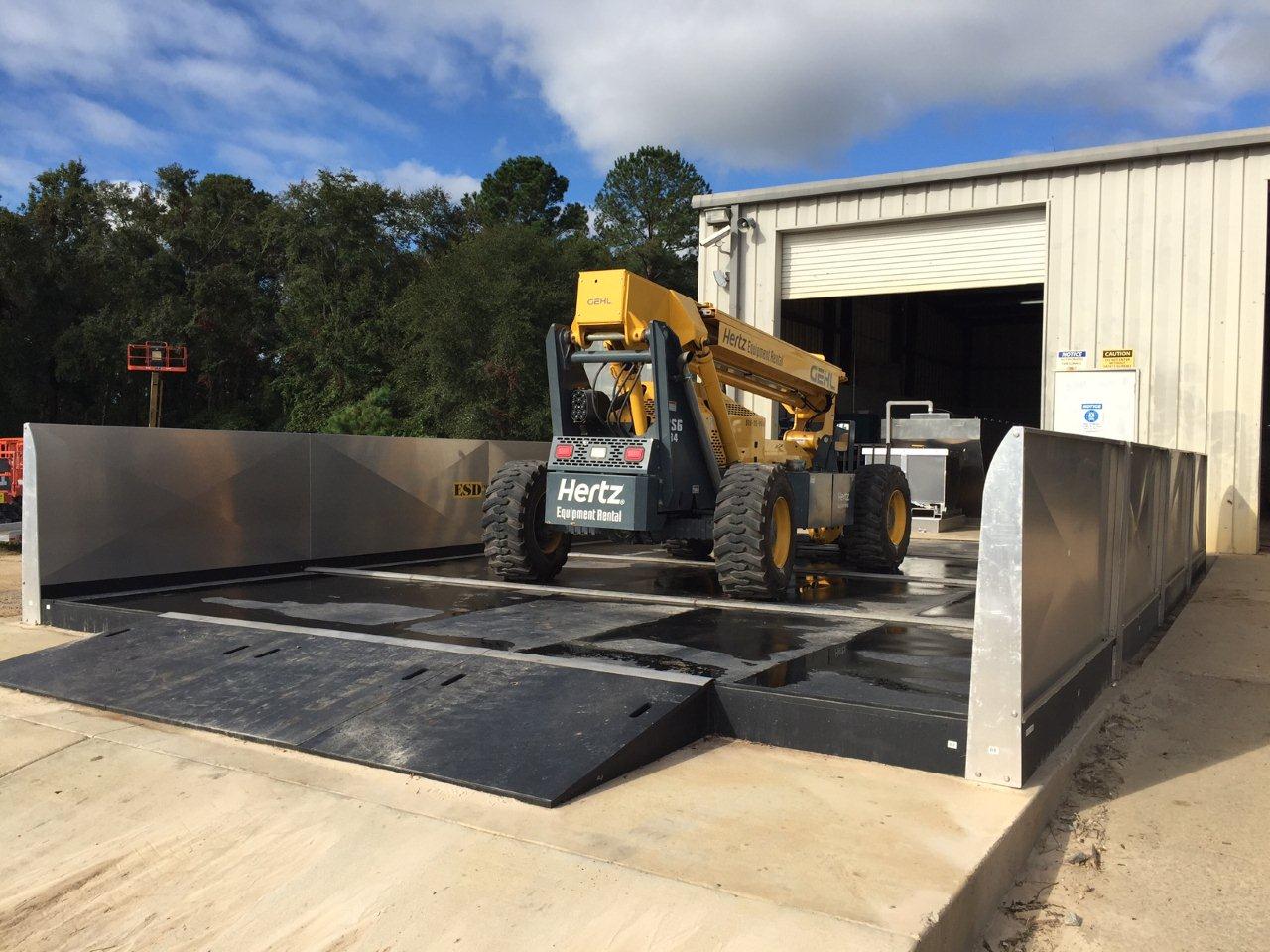 portable wash bay