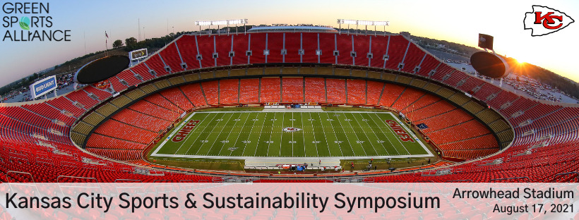 Kansas City Chiefs Arrowhead Stadium and Green Sports Alliance thank you