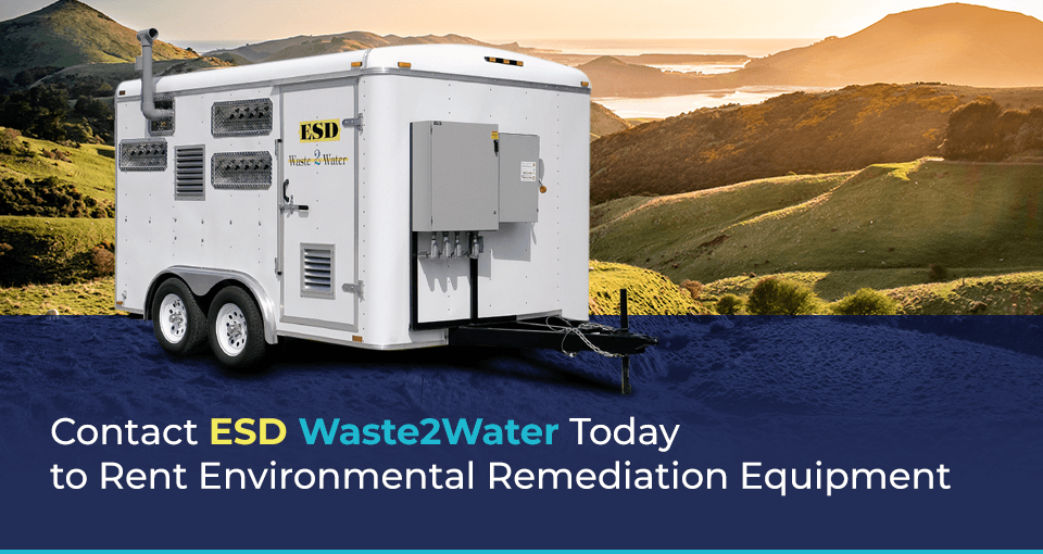  contact waste2water for remediation equipment