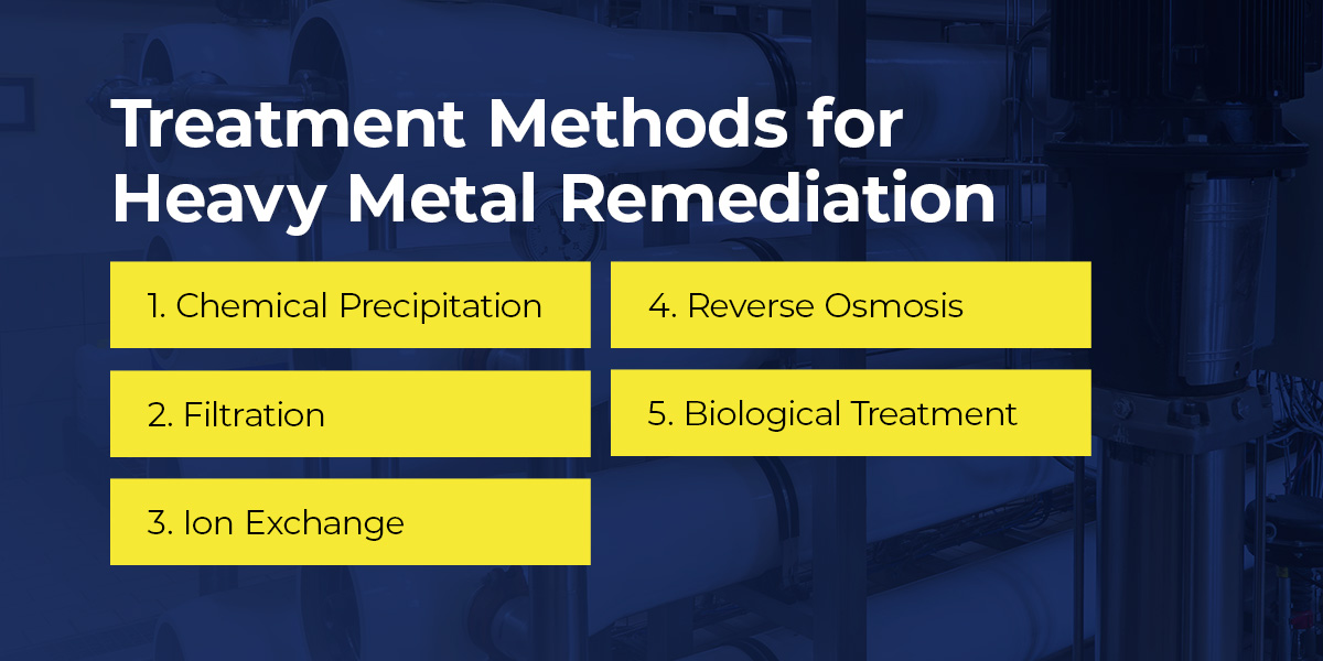Treatment Methods for Heavy Metal Remediation