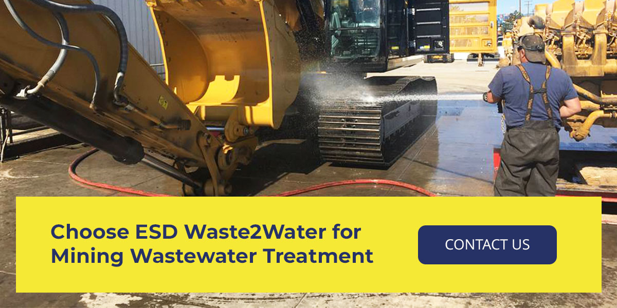 Choose ESD Waste2Water for Mining Wastewater Treatment